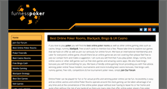 Desktop Screenshot of furnesspoker.co.uk